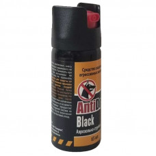 Перцовый (газовый) баллончик «AntiDog Black» 65 мл, аэрозольно-струйный
