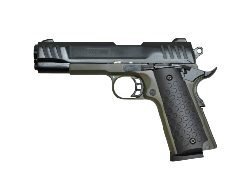 Сигнальный пистолет K1911 KURS (Colt) кал. 5,5 мм под 10ТК, хаки