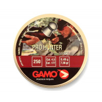 Пули Gamo Pro Hunter 4,5 мм, 0,49 грамм, 250 штук Пули Gamo Pro Hunter 4,5 мм, 0,49 грамм, 250 штук