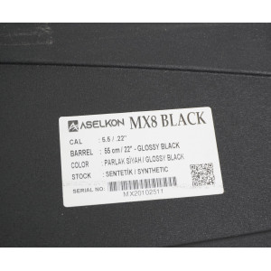 Пневматическая винтовка Aselkon MX-8 Evoc (пластик, PCP, 3 Дж) 5,5 мм